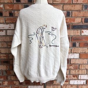 VIntage Bill Blass men's Golf sweater